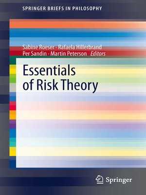 cover image of Essentials of Risk Theory